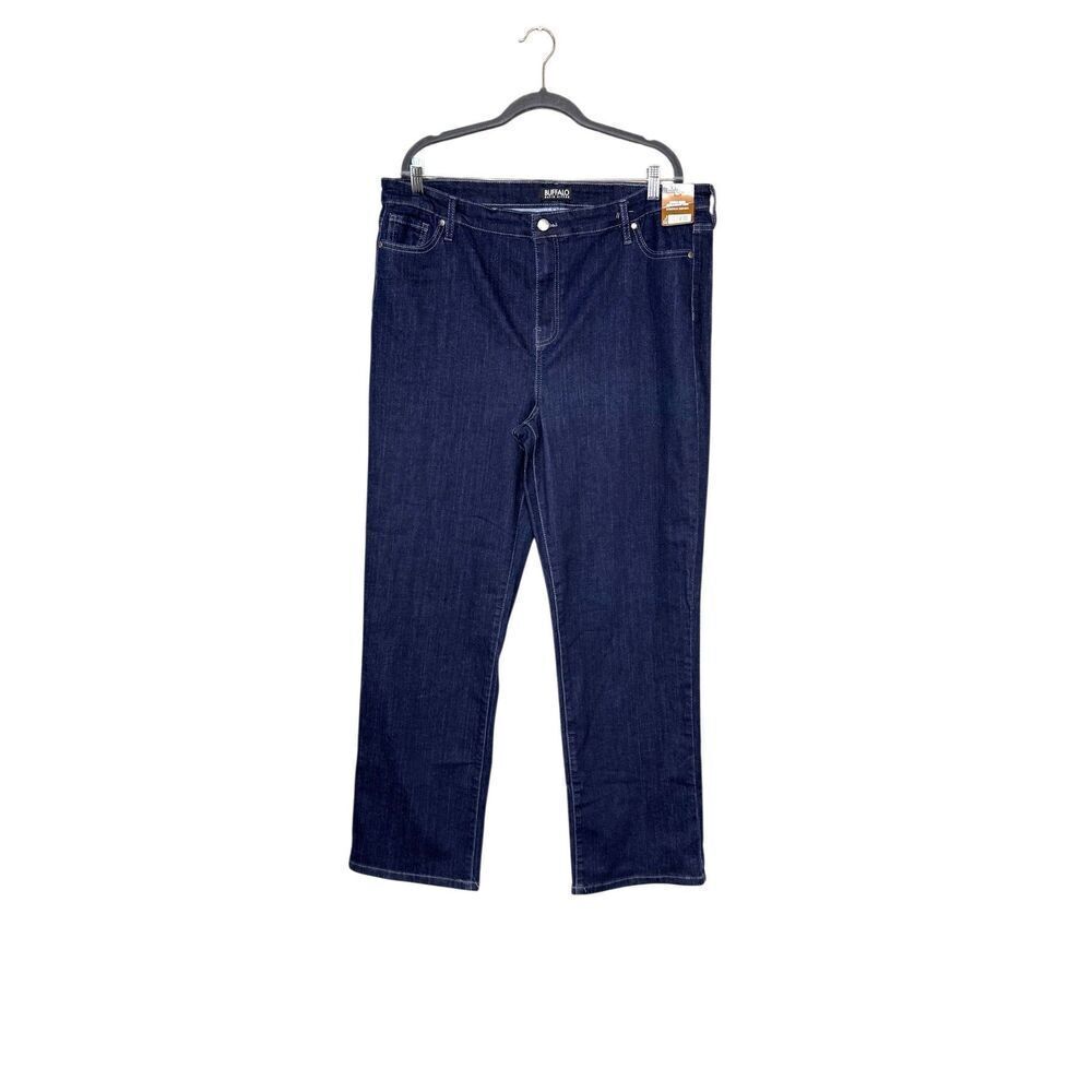 Buffalo David Britton NWT Alyssa high rise straight leg stretch jeans size 18